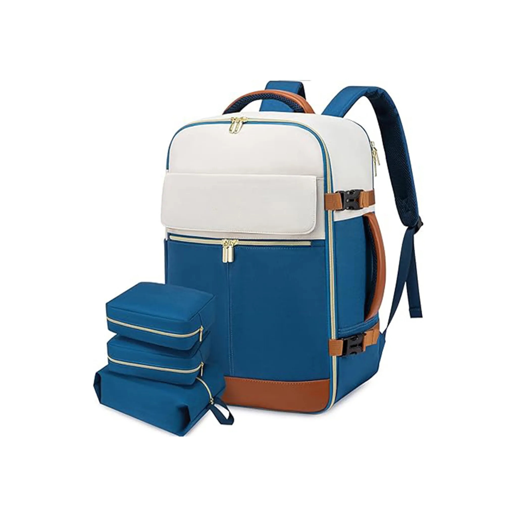 Large Travel Backpack with Three Cube Set 21