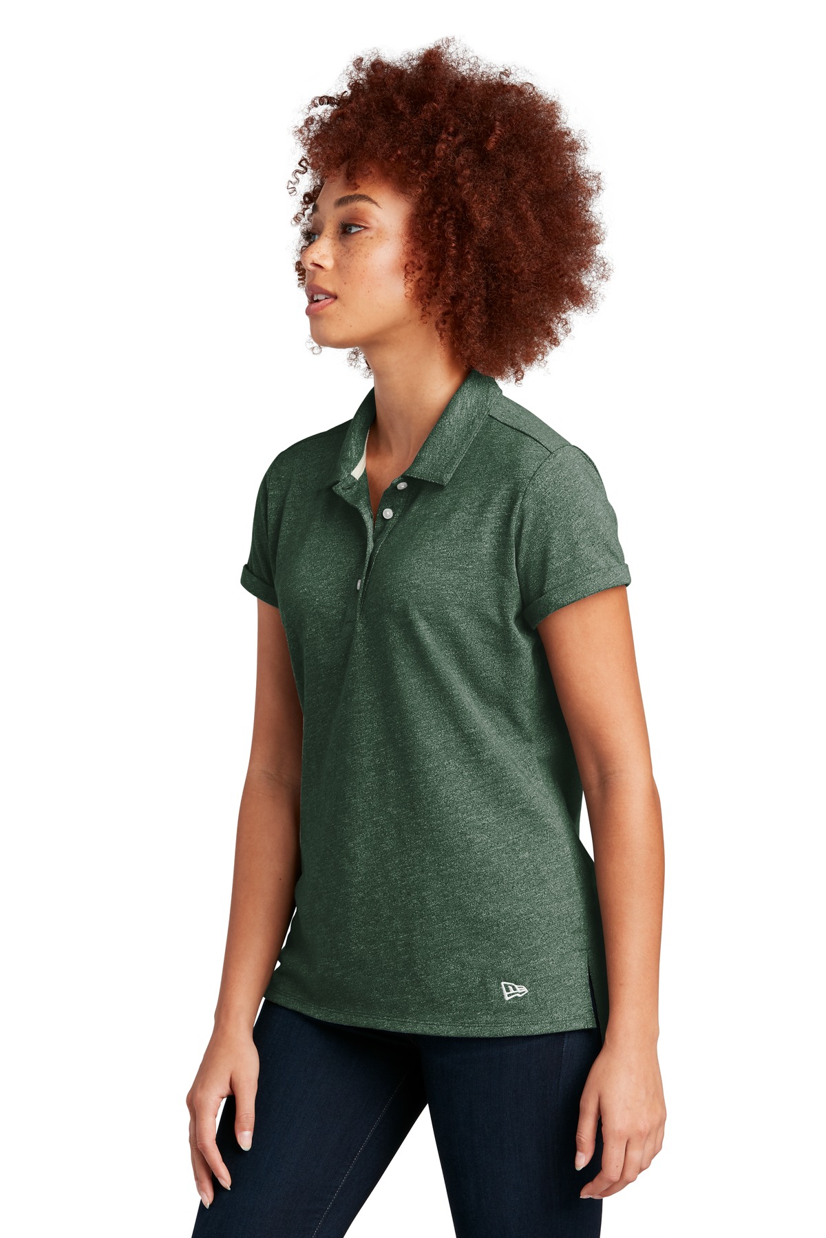 New Era Women's Slub Twist Polo LNEA301 28