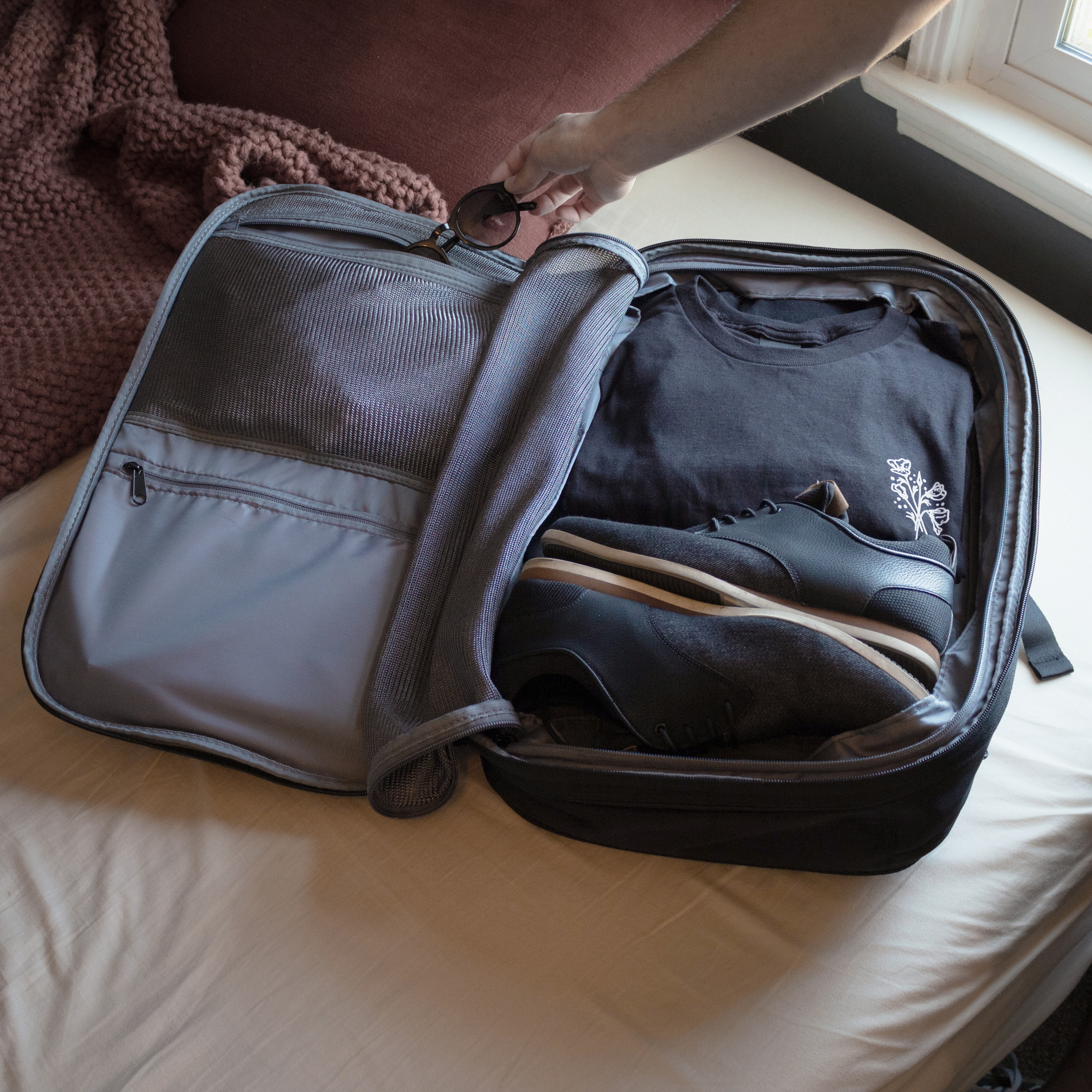 Mammoth 2 0 Expandable 35L Travel Laptop Backpack