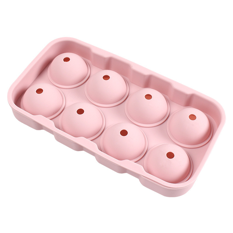 8 Hole Round Ice Cube Mold 7