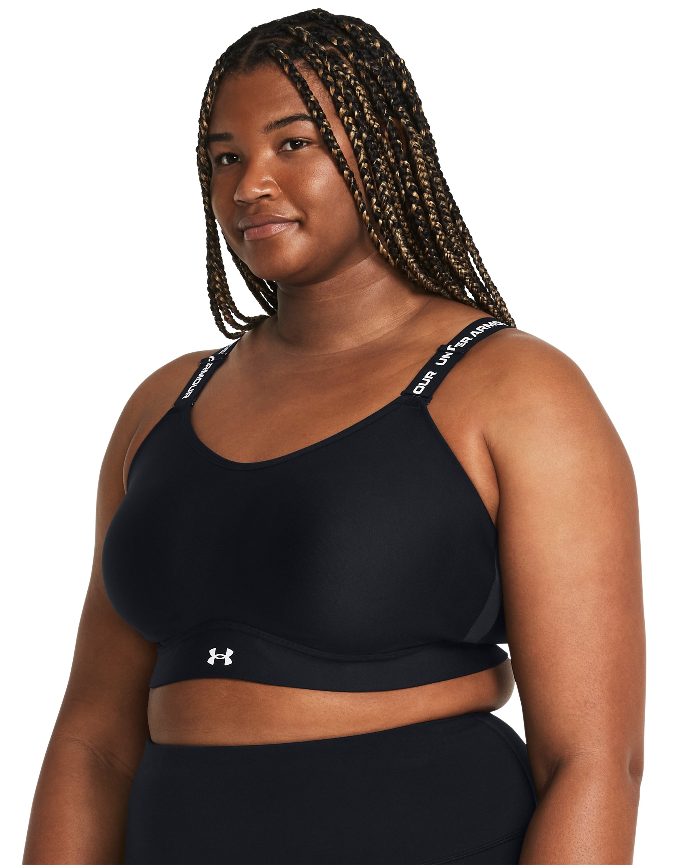 UA Infinity 2.0 Mid Women's Sports Bra 2