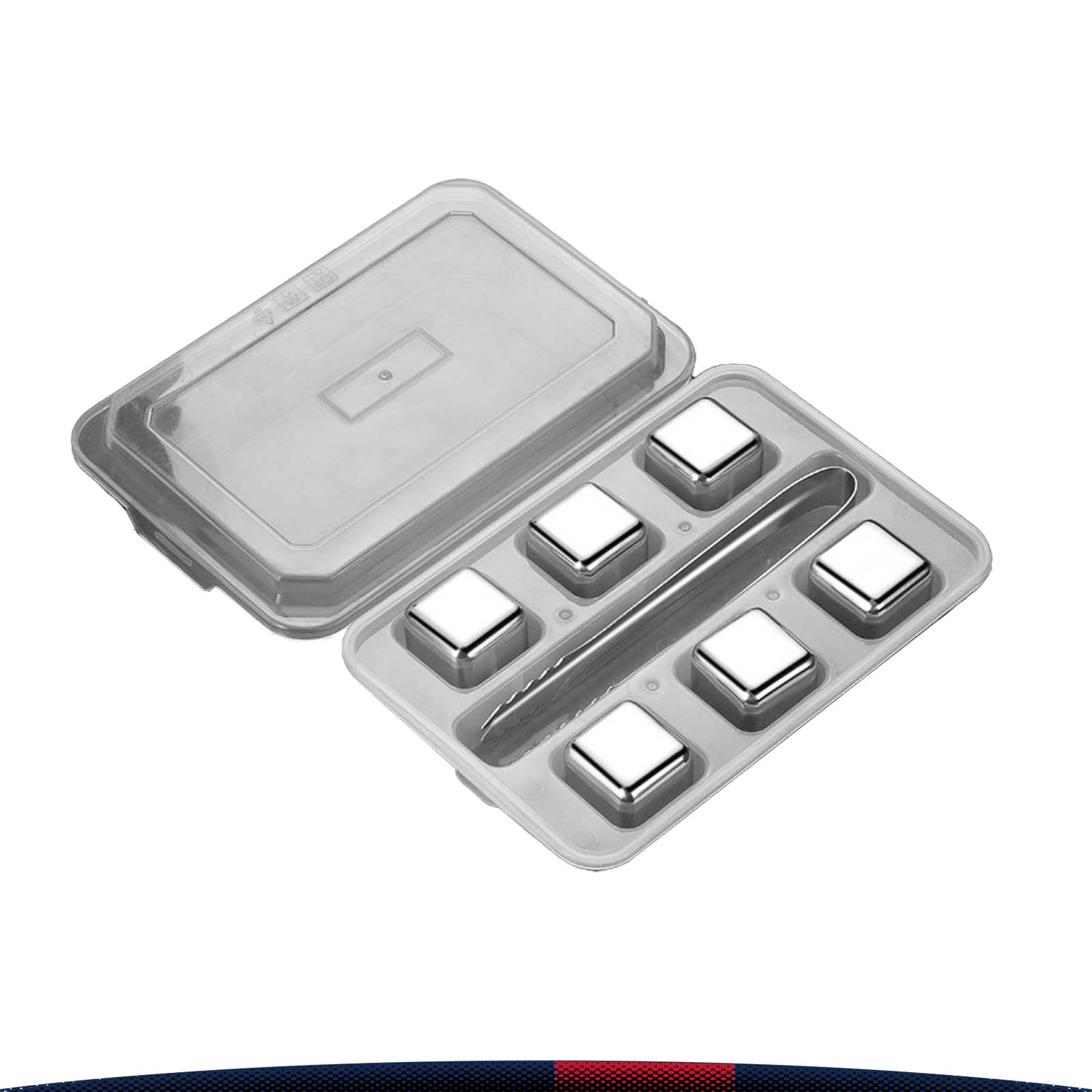 Whiskey Stainless Steel Ice Cubes 3