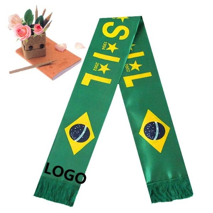 Football Soccer Scarf/ Neckerchief/ Fan Souvenir 2