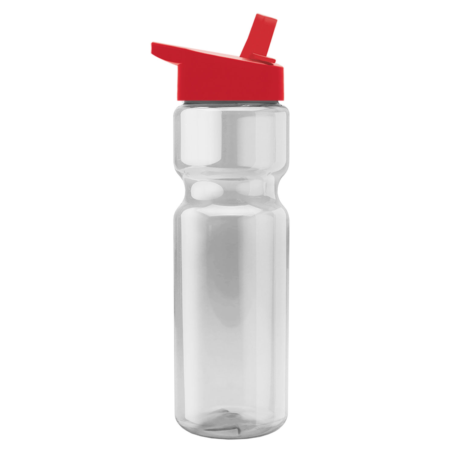 Champion - 28 oz. Transparent Bottle with Flip Straw Lid 29