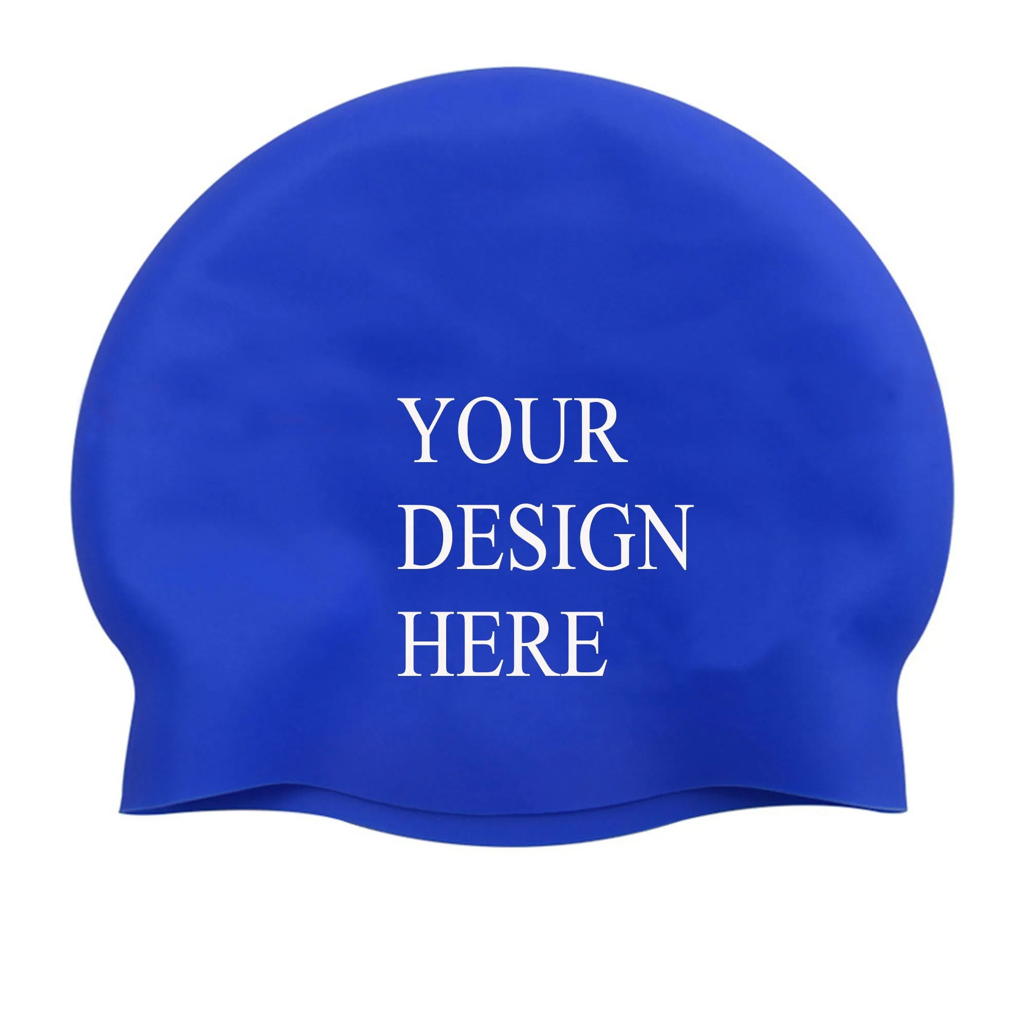 Waterproof Silicone Swimming Cap MOQ 50PCS 3