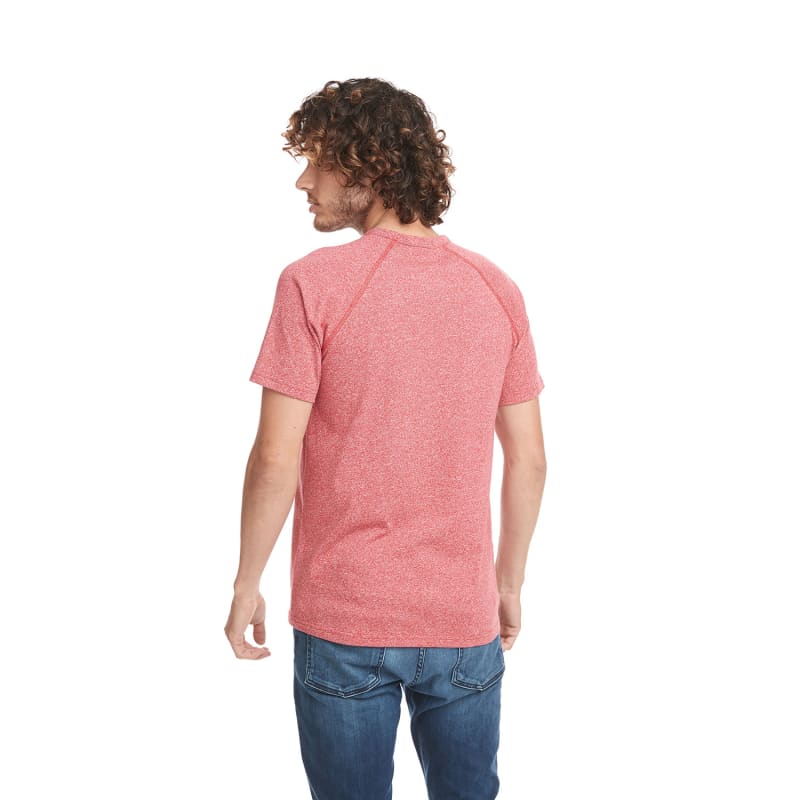 Next Level Apparel Men's Mock Twist Short-Sleeve Raglan T-Shirt 13