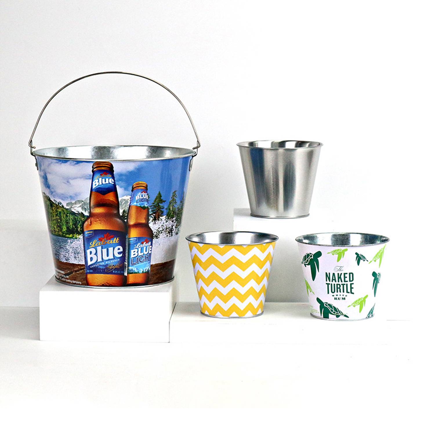 Tinplate Beer Ice Bucket 7