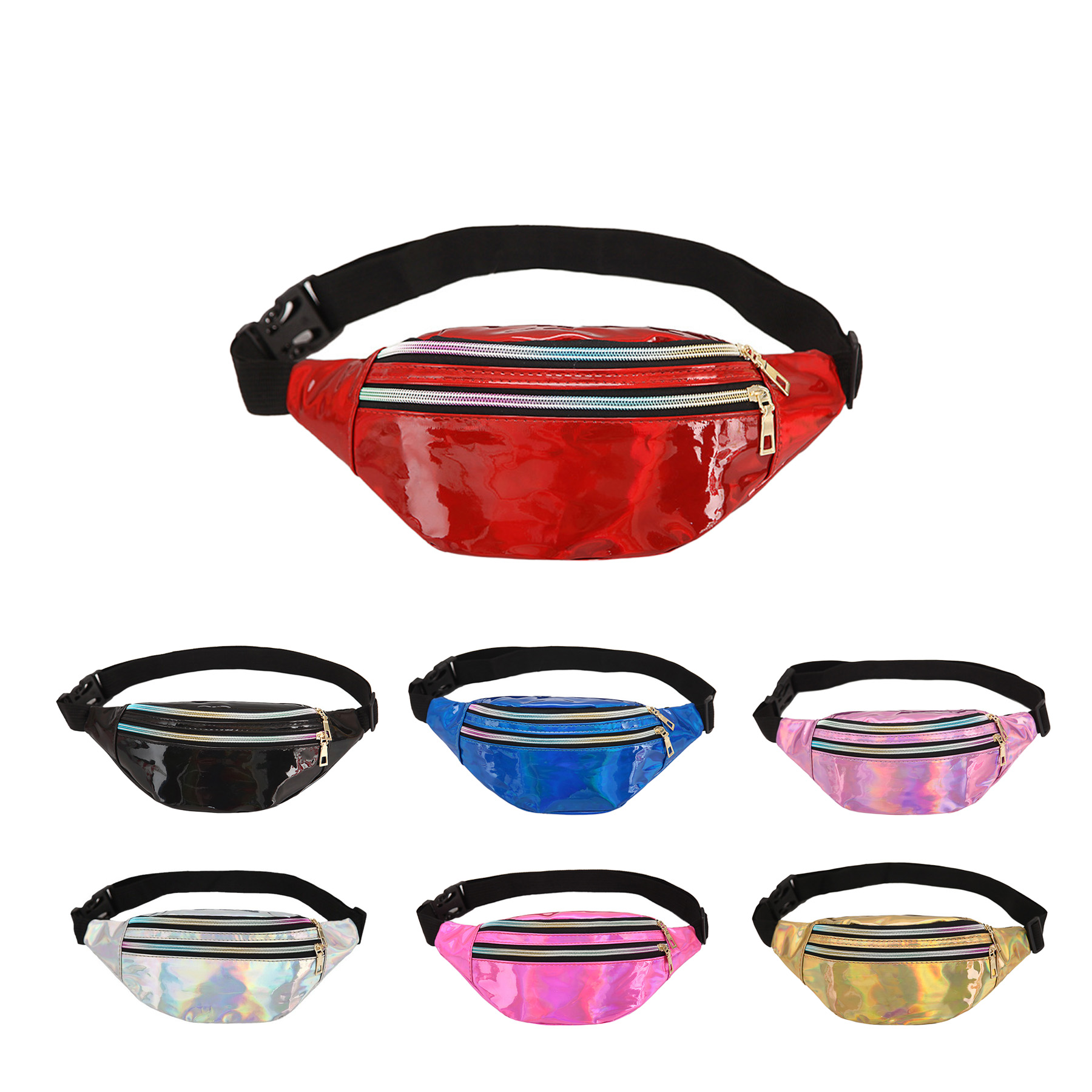 Adjustable Holographic Fanny Pack 3
