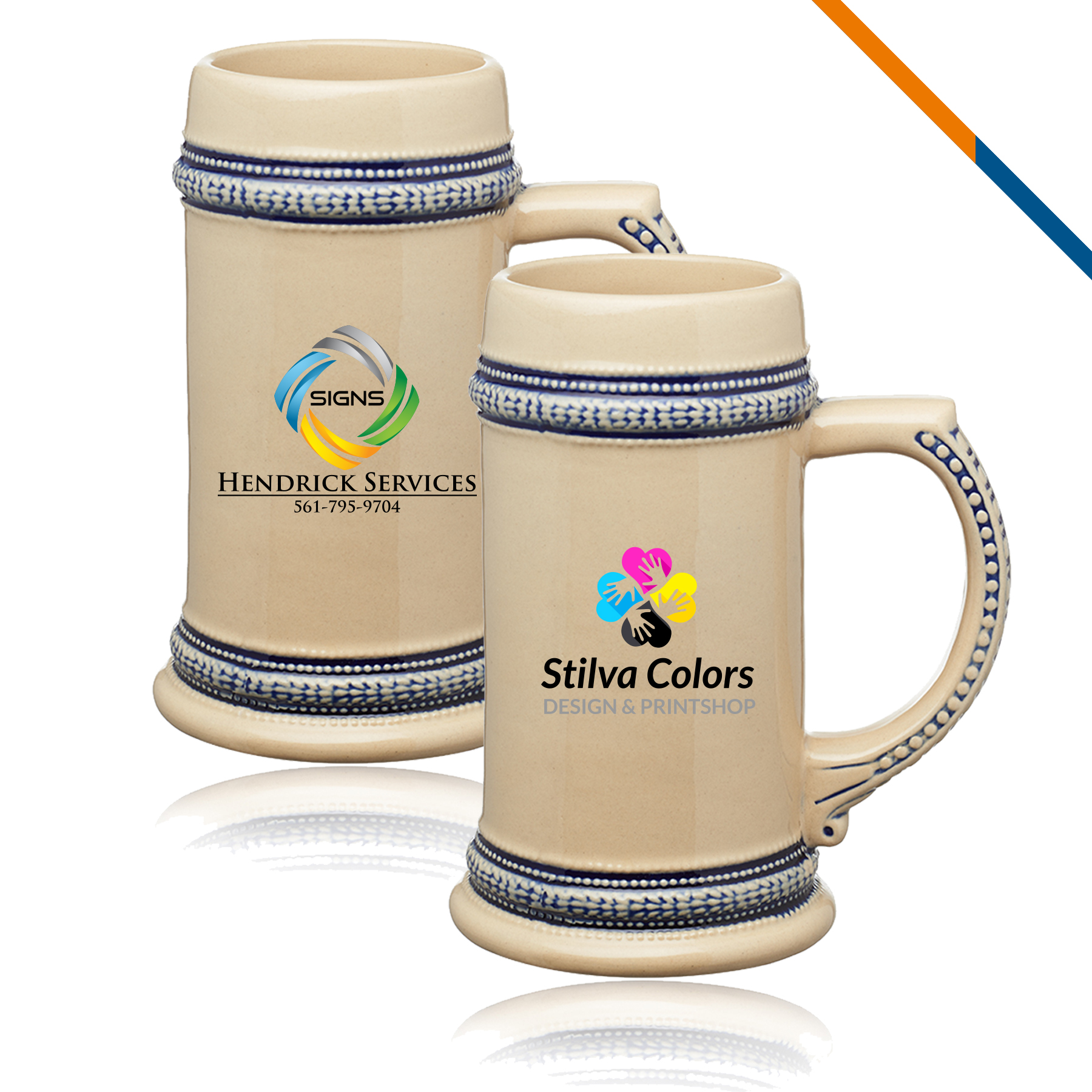 Trecent Ceramic Tankard - 17 OZ 3