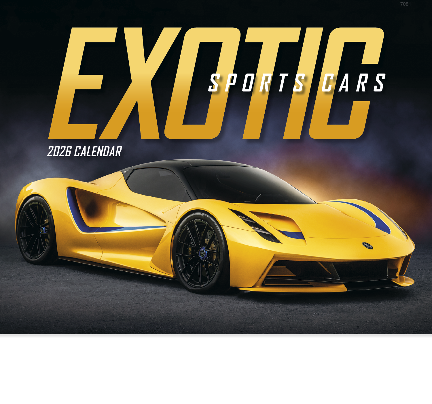 Good Value™ Exotic Sports Cars - Stapled Calendar 23