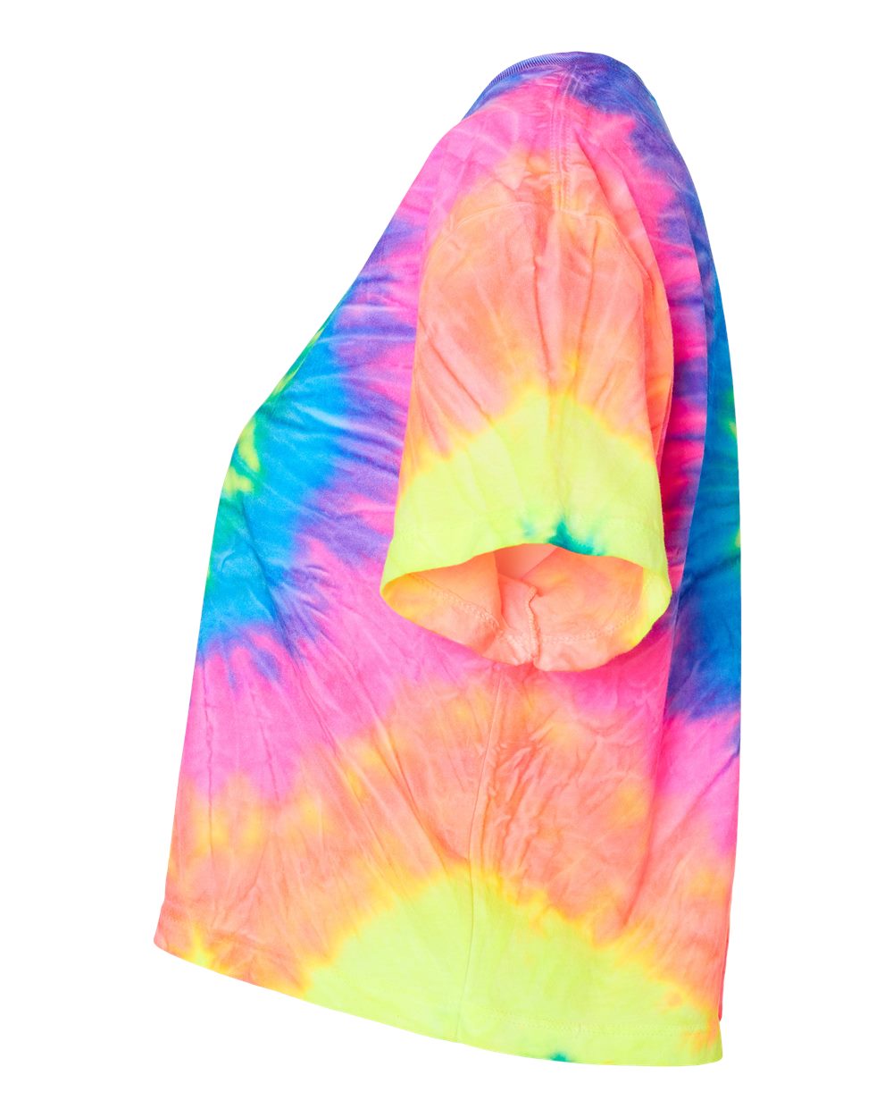 Women's Tie-Dyed Crop T-Shirt - 1050 15