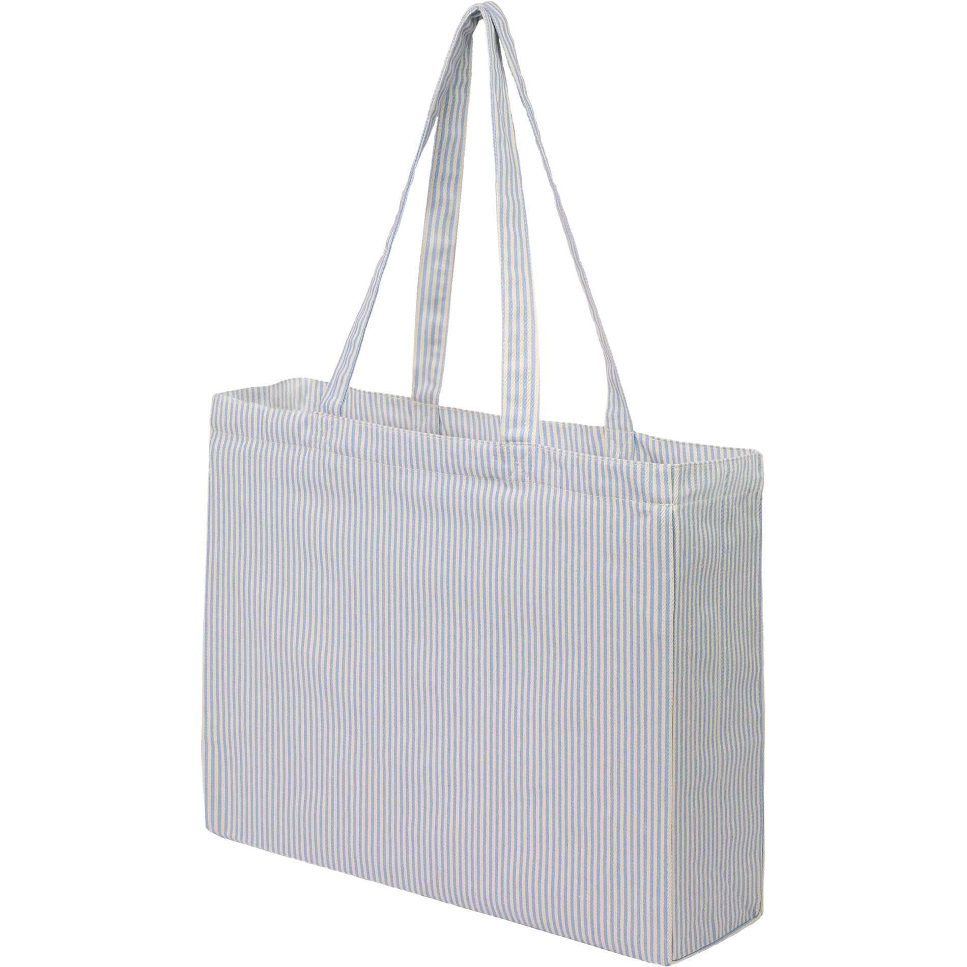Striped Pacific Recycled Cotton Shopper Tote 84