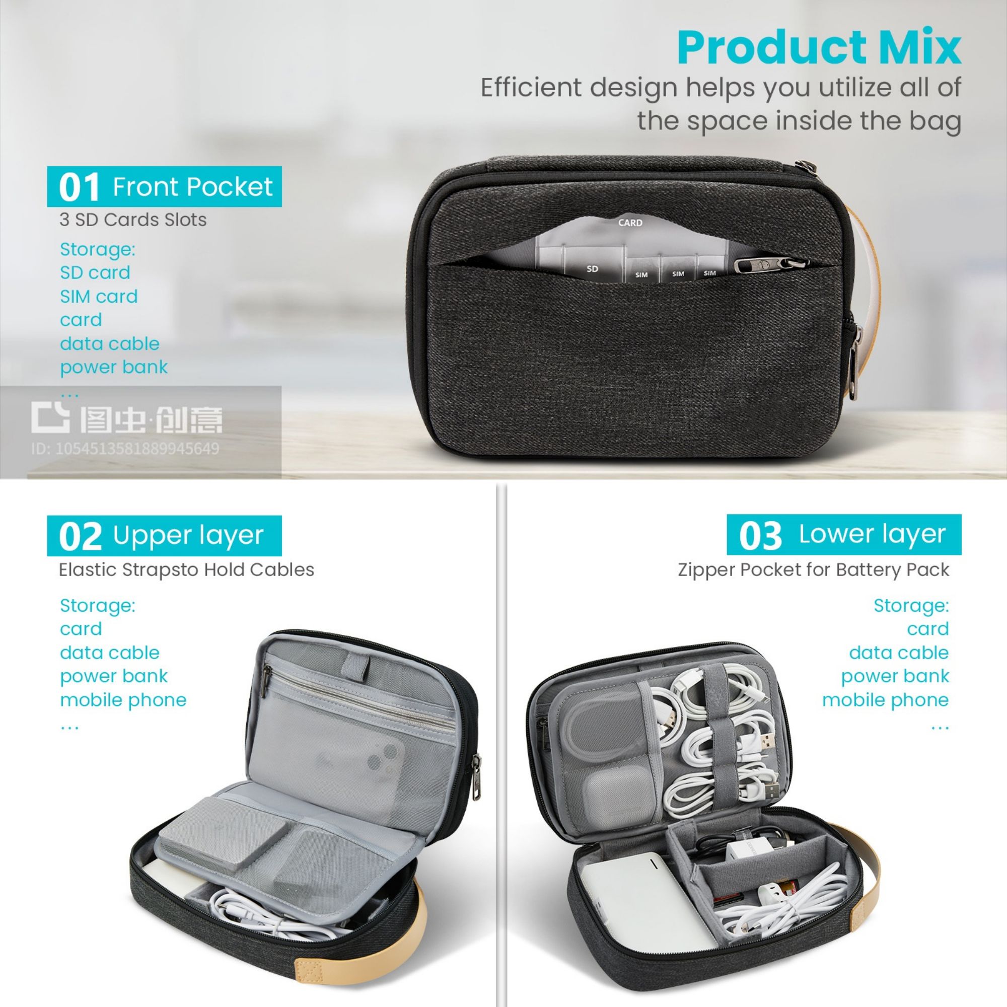Electronic Organizer Travel Case 2