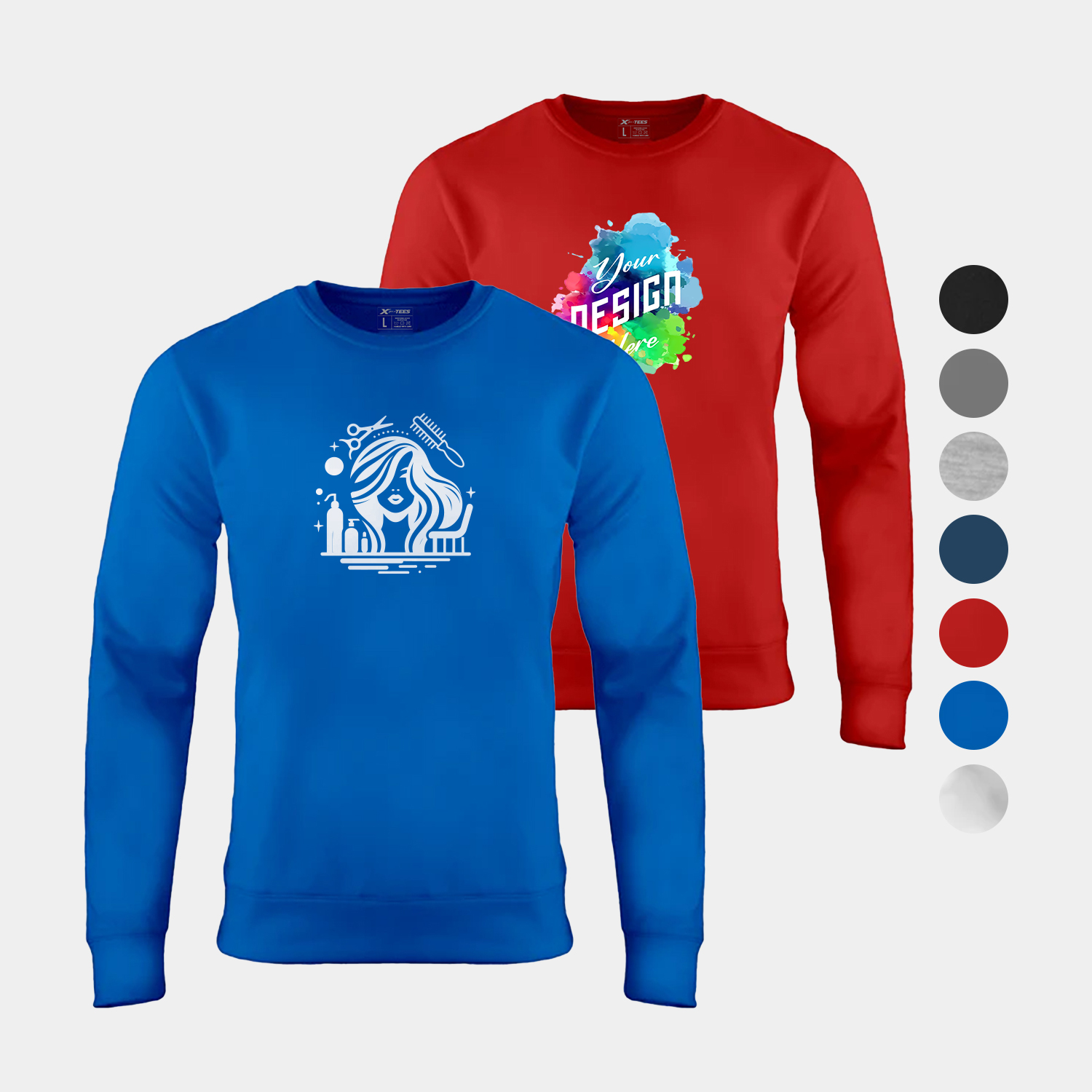 Unisex Essential Fleece Crew Neck Pullover 3