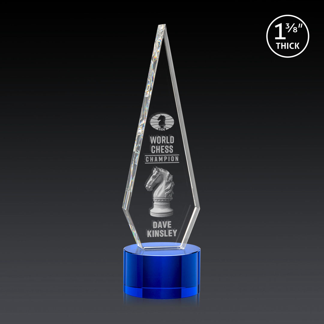 Springfield 3D Award on Marvel Base - Blue 5