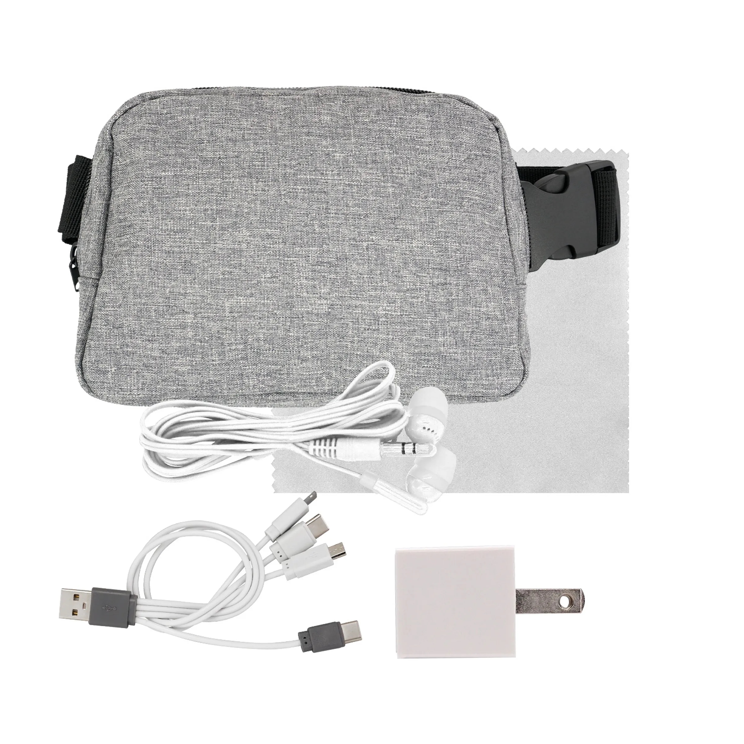 RECYCLED FANNY PACK ULTIMATE TRAVEL SET 13
