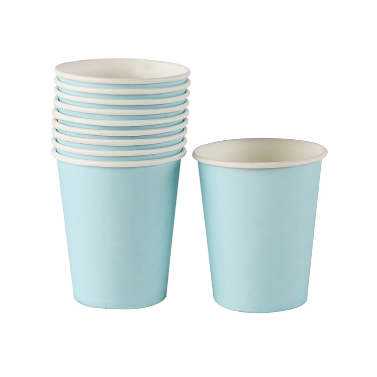 9oz Disposable Party Picnic Beverage Ice Cream Paper Cup 4