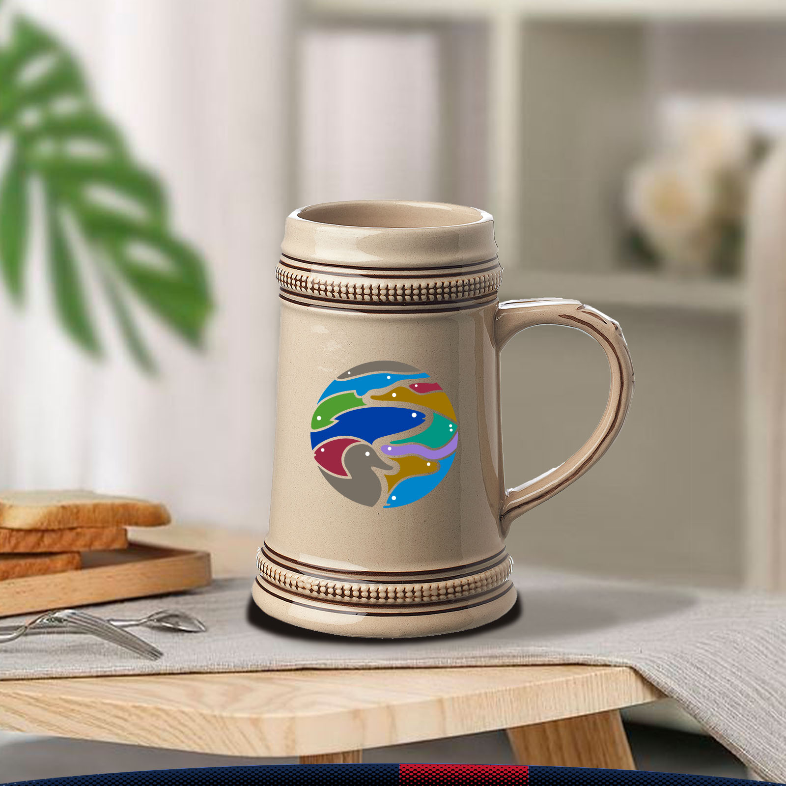 18.5 oz. Custom Bistro Mugs 2