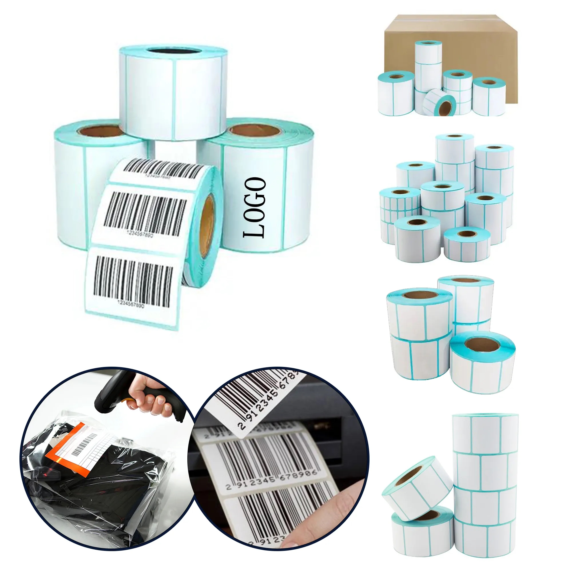 Self Adhesive Printing Paper Sticker Label 3