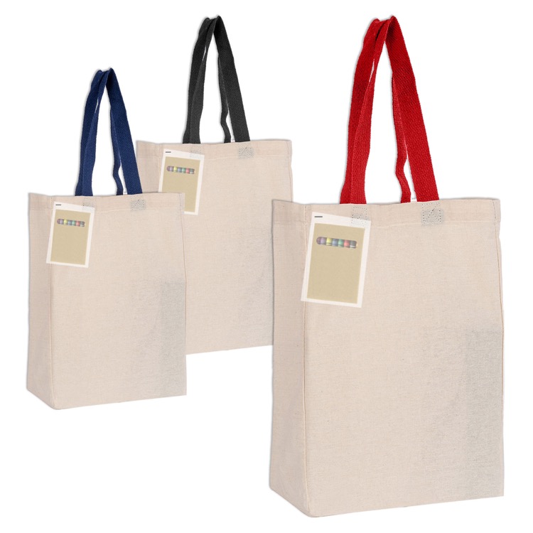 Colouring Calico Trade Show Bag, custom tote bag with logo imprint 2