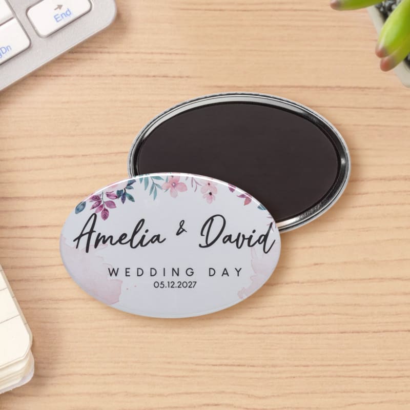 2.75 X 1.75 Inch Oval Magnet Buttons 5