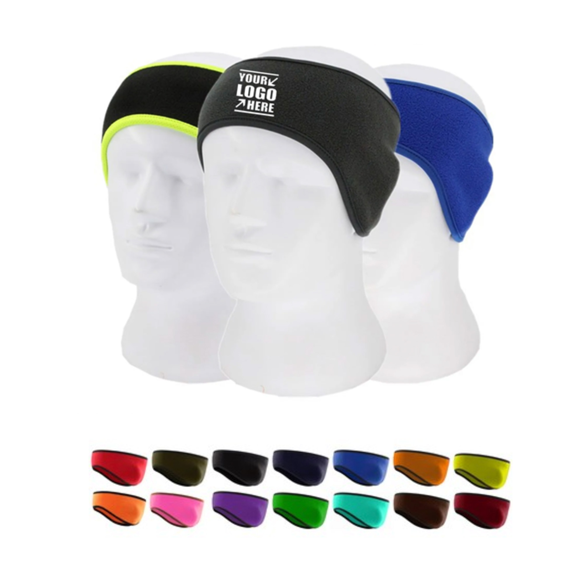 Fleece Outdoor Running Windproof Sports Headband 1