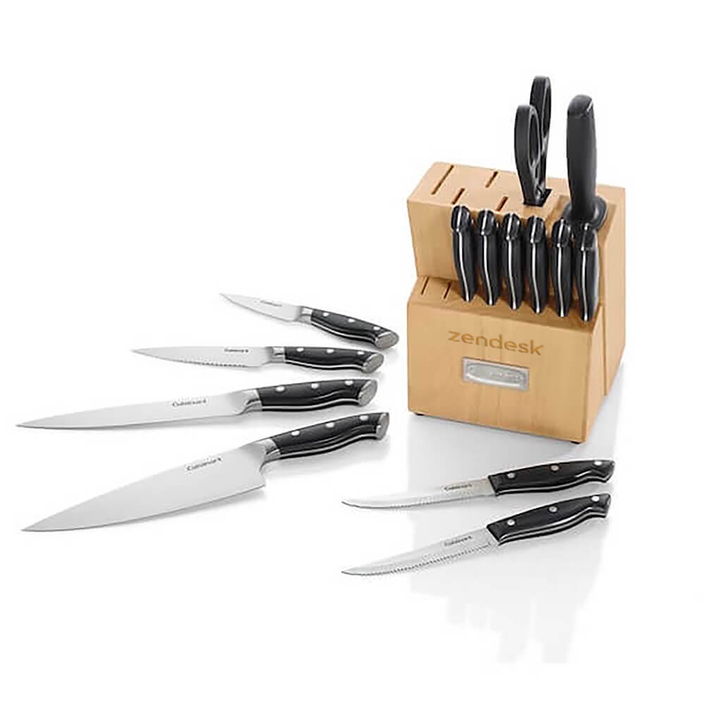 Nitrogen 15 pcs Cutlery Block Set
