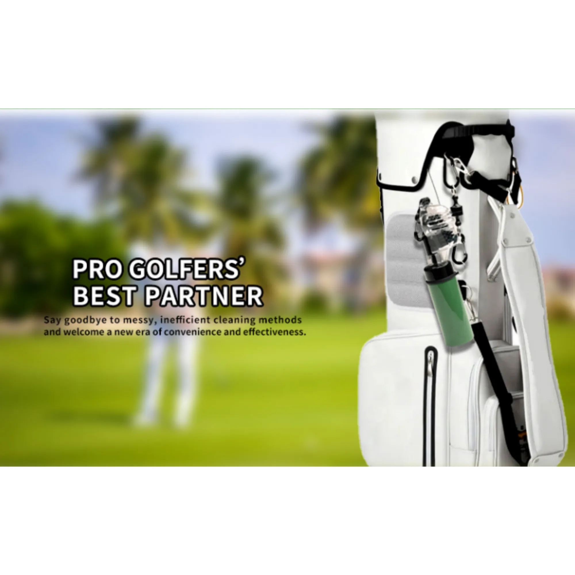 Golf Cleaning Brush With Hook 6