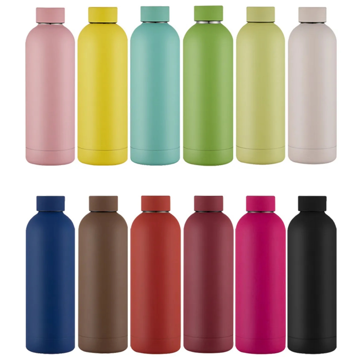 17oz Stainless Steel Vacuum Insulated Water Bottle, custom water bottle with logo imprint 4