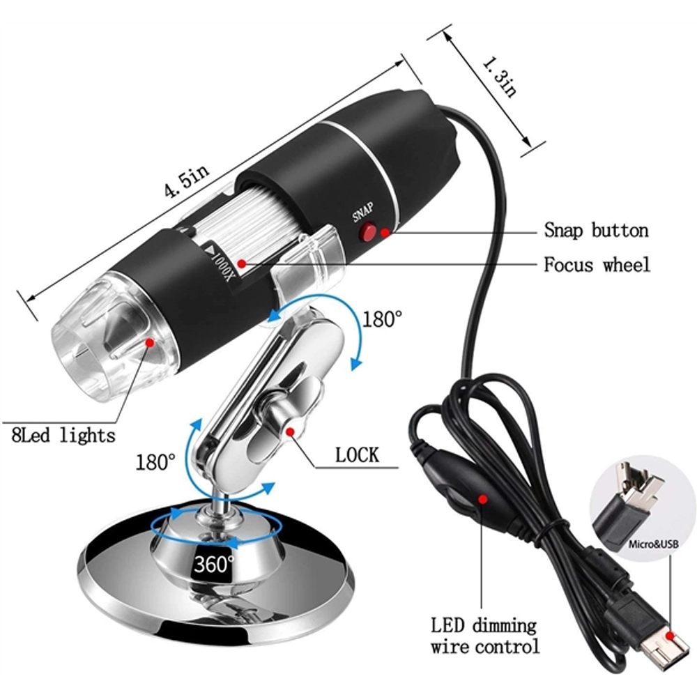 USB Wireless Digital Microscope 1