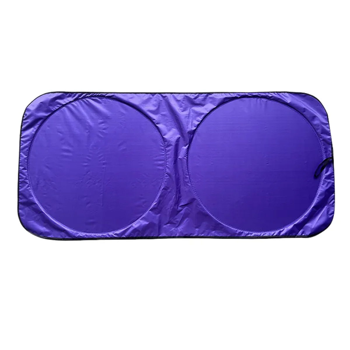 Double Sided Polyester Car Sunshade for Travel Use 4