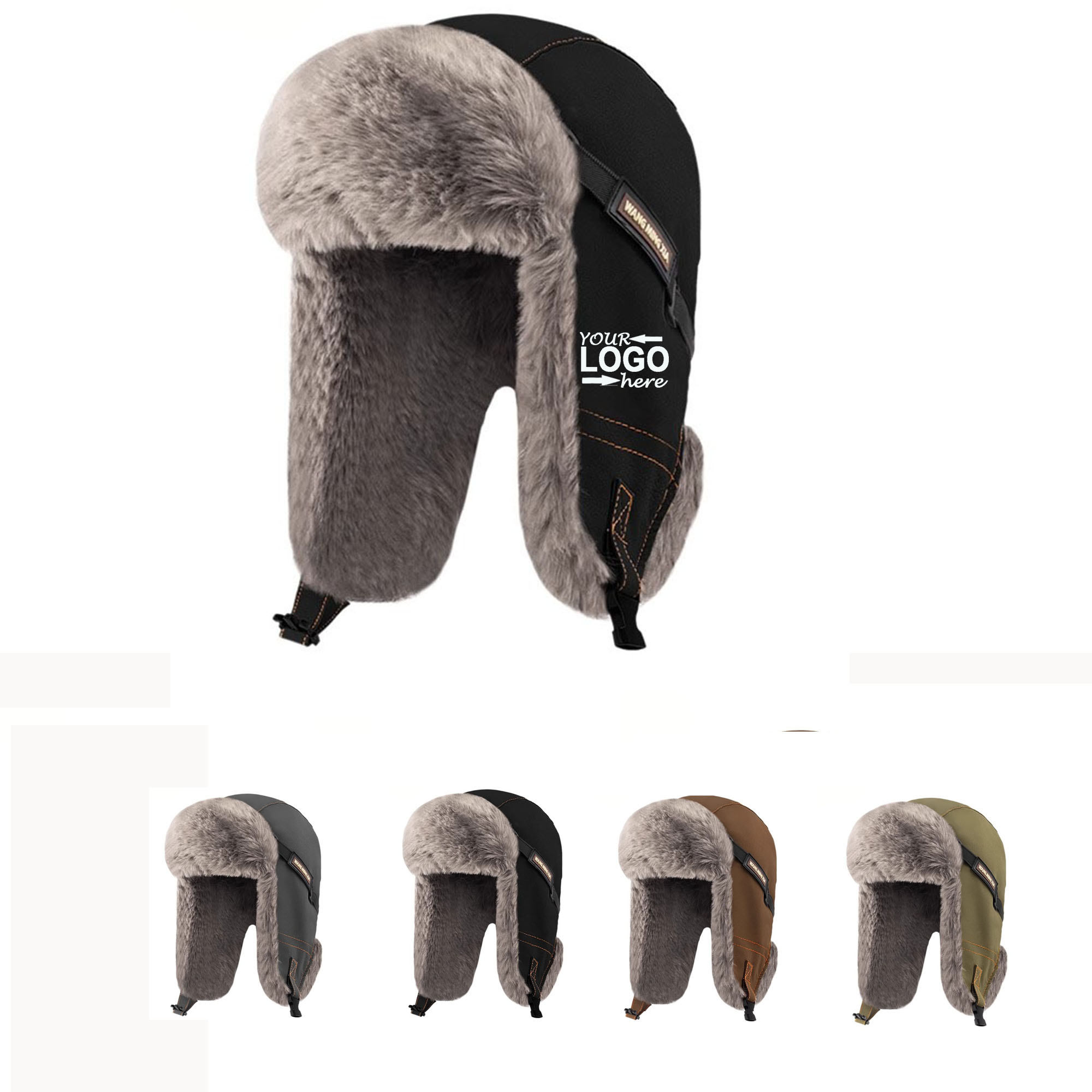 Winter Hat with Brim 2