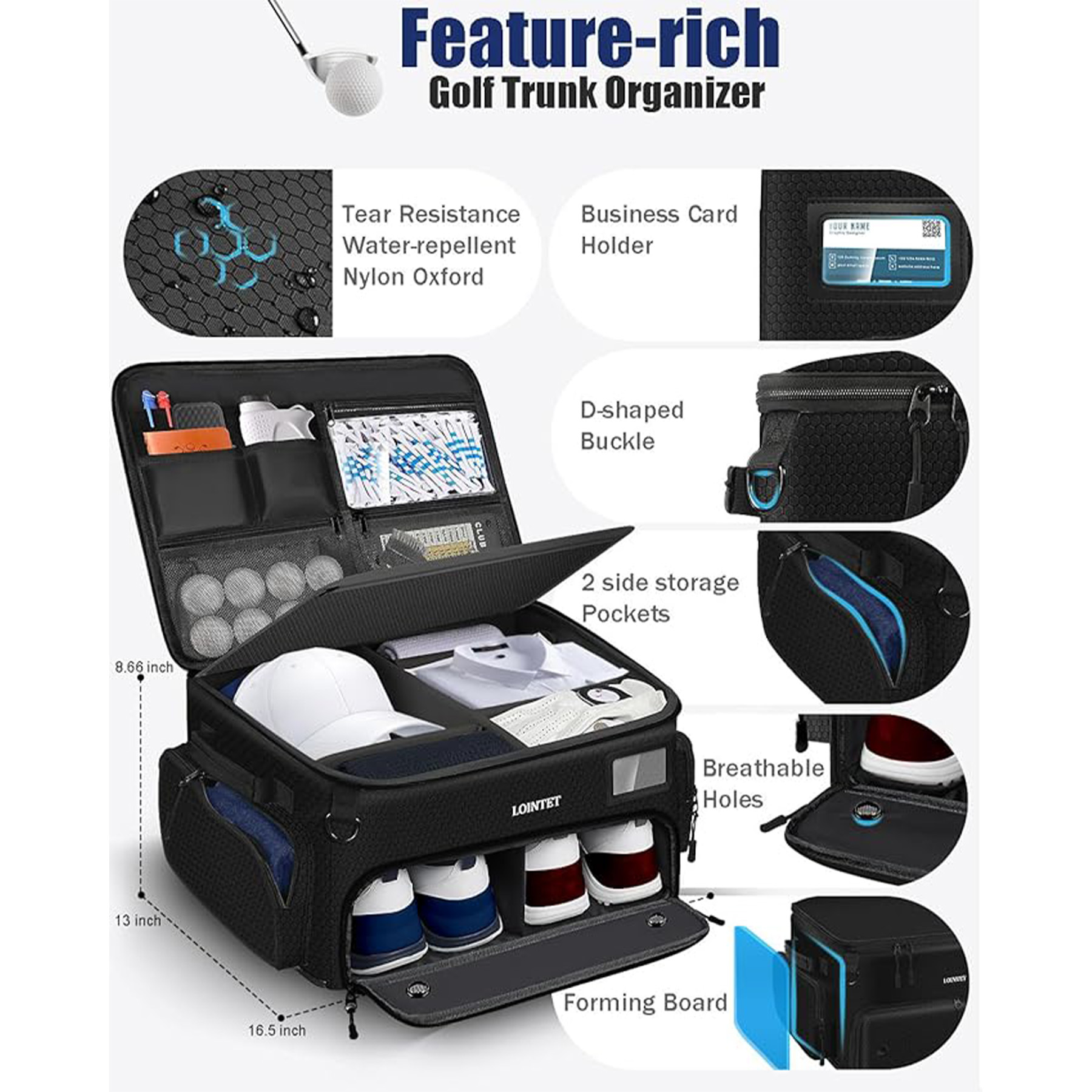 Golf Suitcase Organizer 5