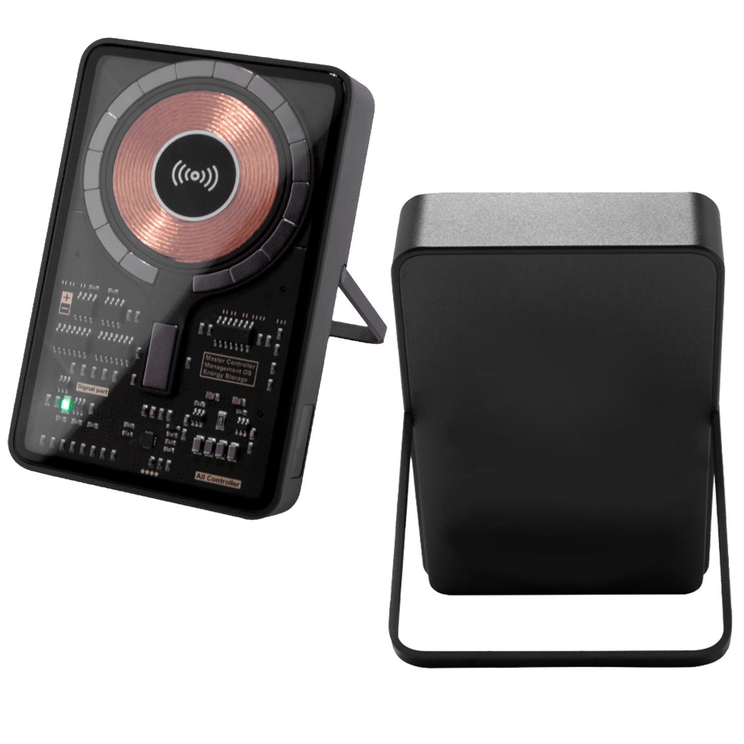 10,000 mAh 15W Transparent MagSafe Wireless Power Bank 4