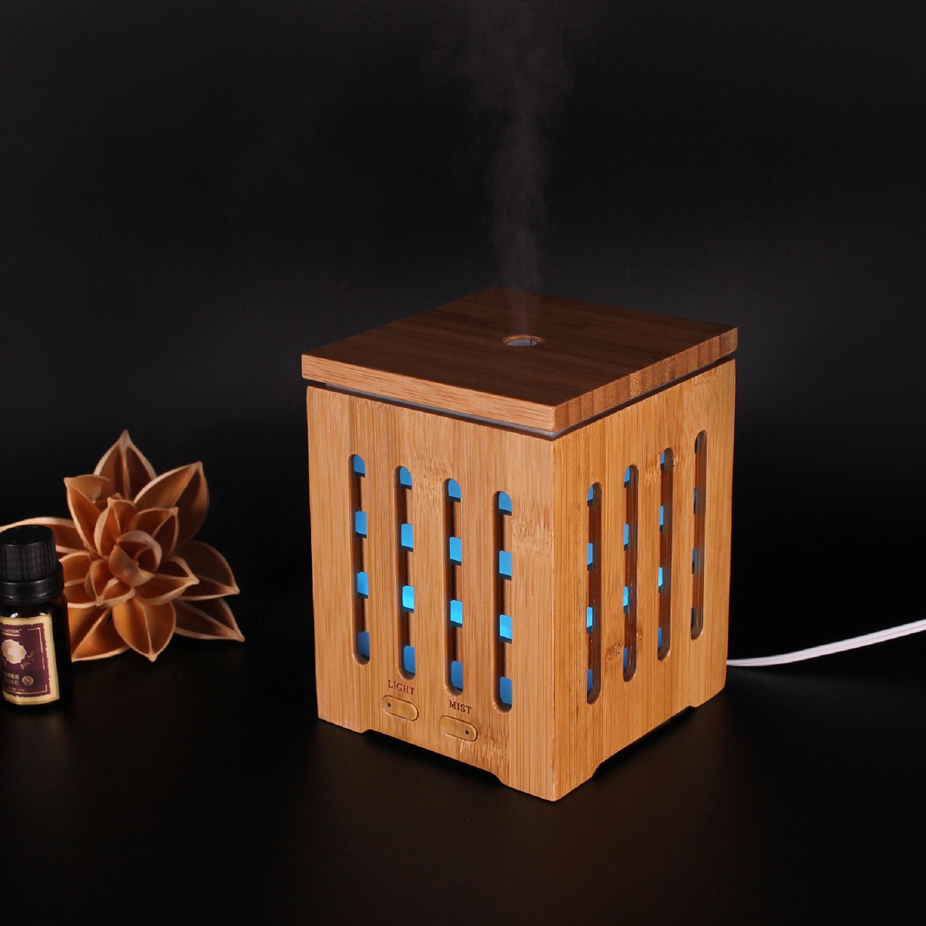 200 ml Ultrasonic Essential Oil Aroma Humidifier 11