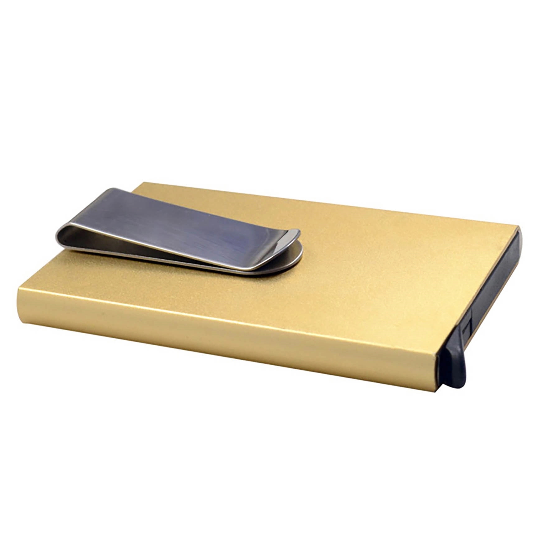 RFID Credit Card Holder for Men Money Clip Aluminum Metal 2