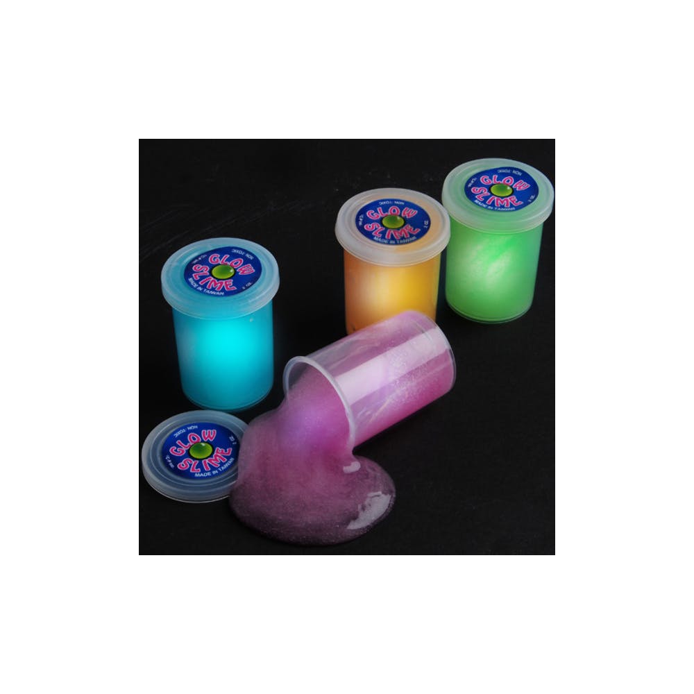 Glow in the Dark Slime - Assorted 2.5" 2