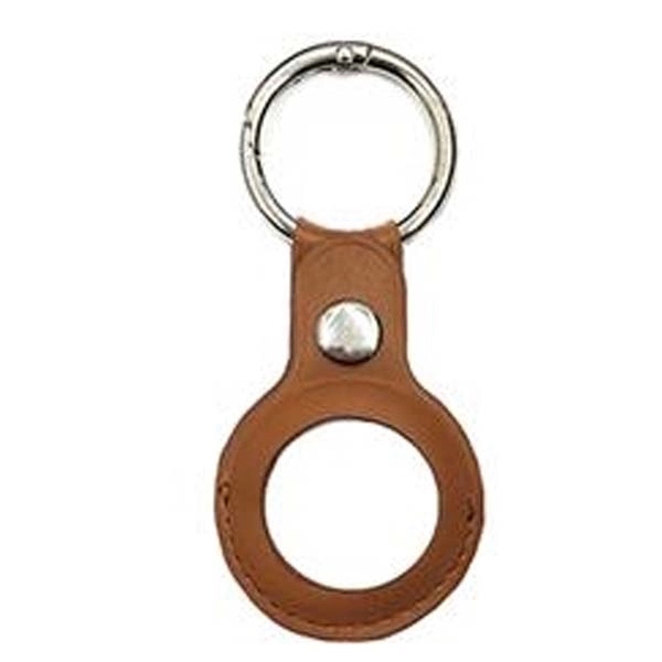 Leather Airtags Keychain Protective Cover 1