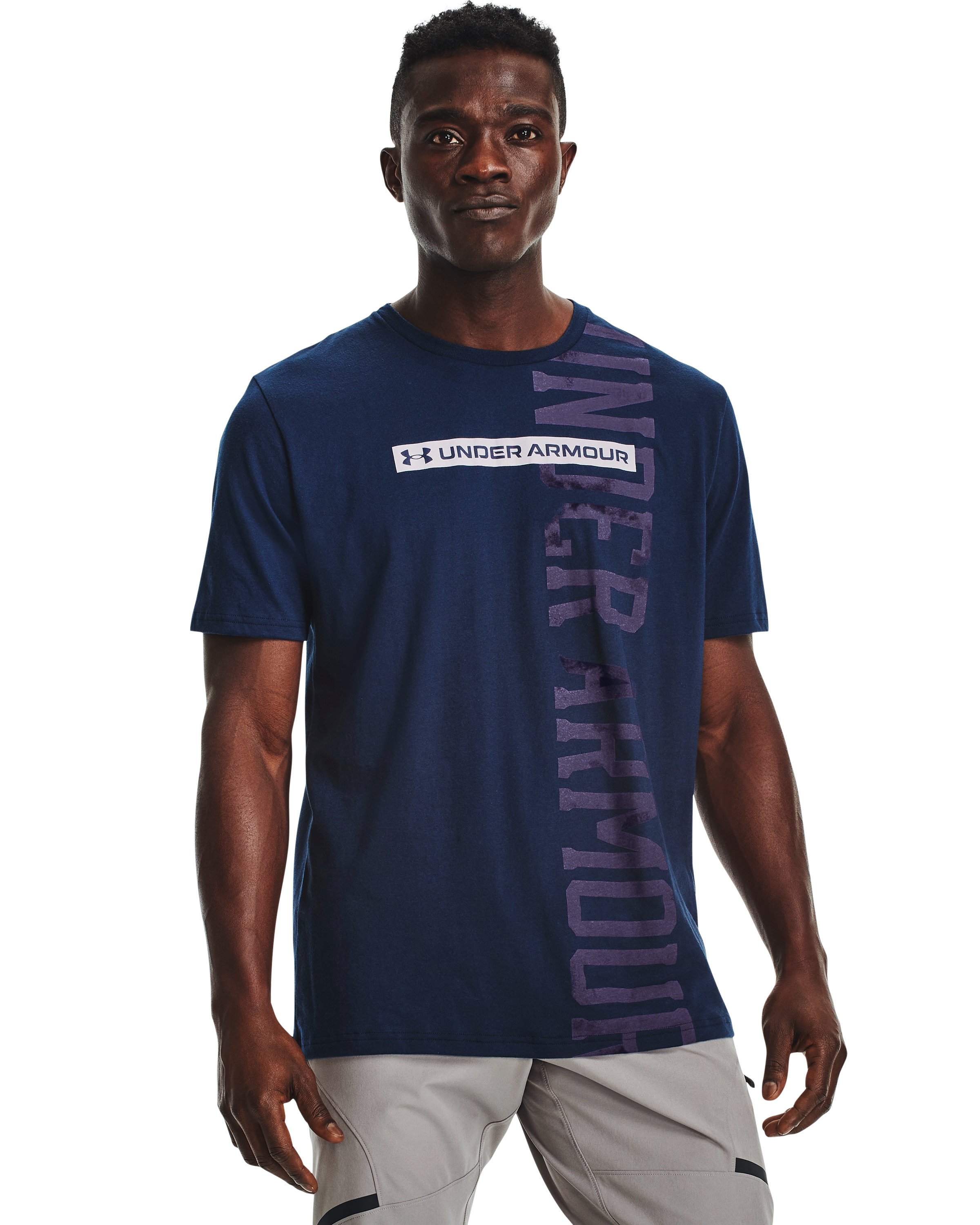 UA Vertical Signature Men's Short Sleeve 3