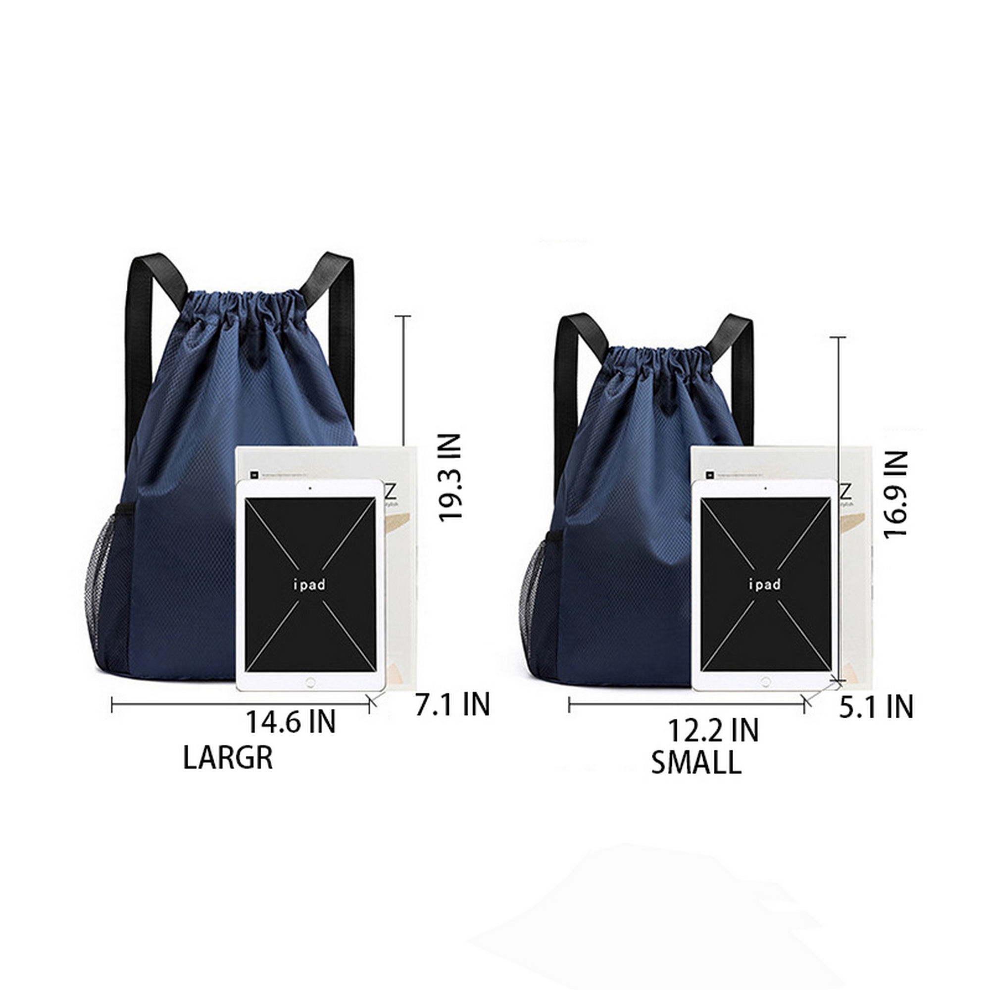 High-Capacity Sports Fitness Drawstring Backpack 3