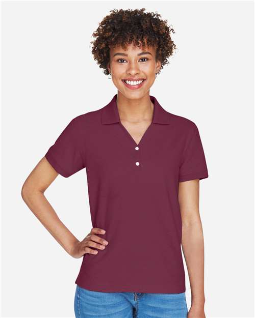 Women's Pima Piqué Polo - D100W 77