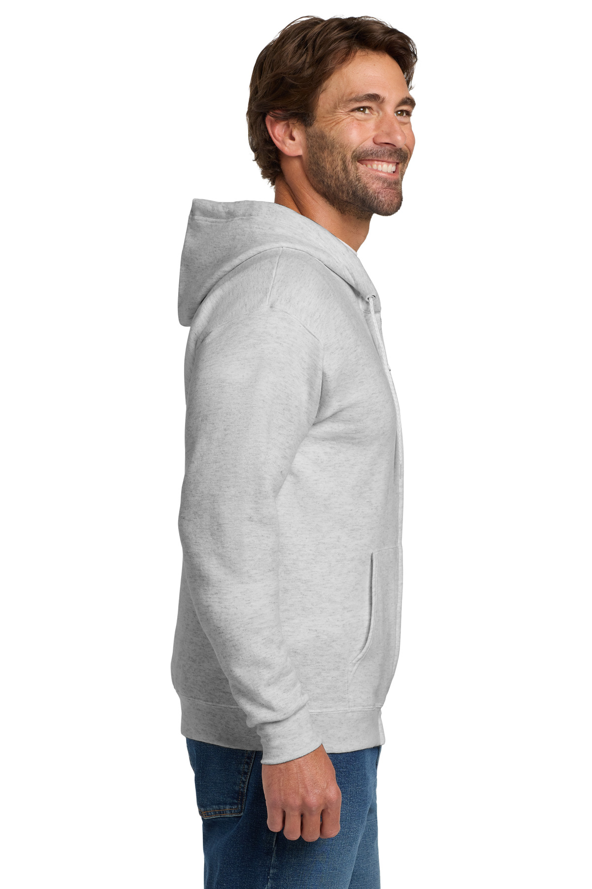 Hanes® EcoSmart Full-Zip Hooded Sweatshirt 39