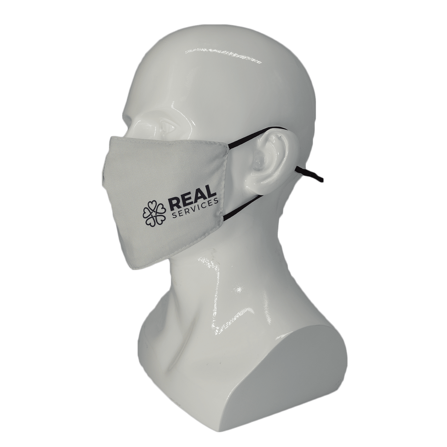 Performance 3 Layers Face Mask w/ Nose Bridge, adjuster loop 3