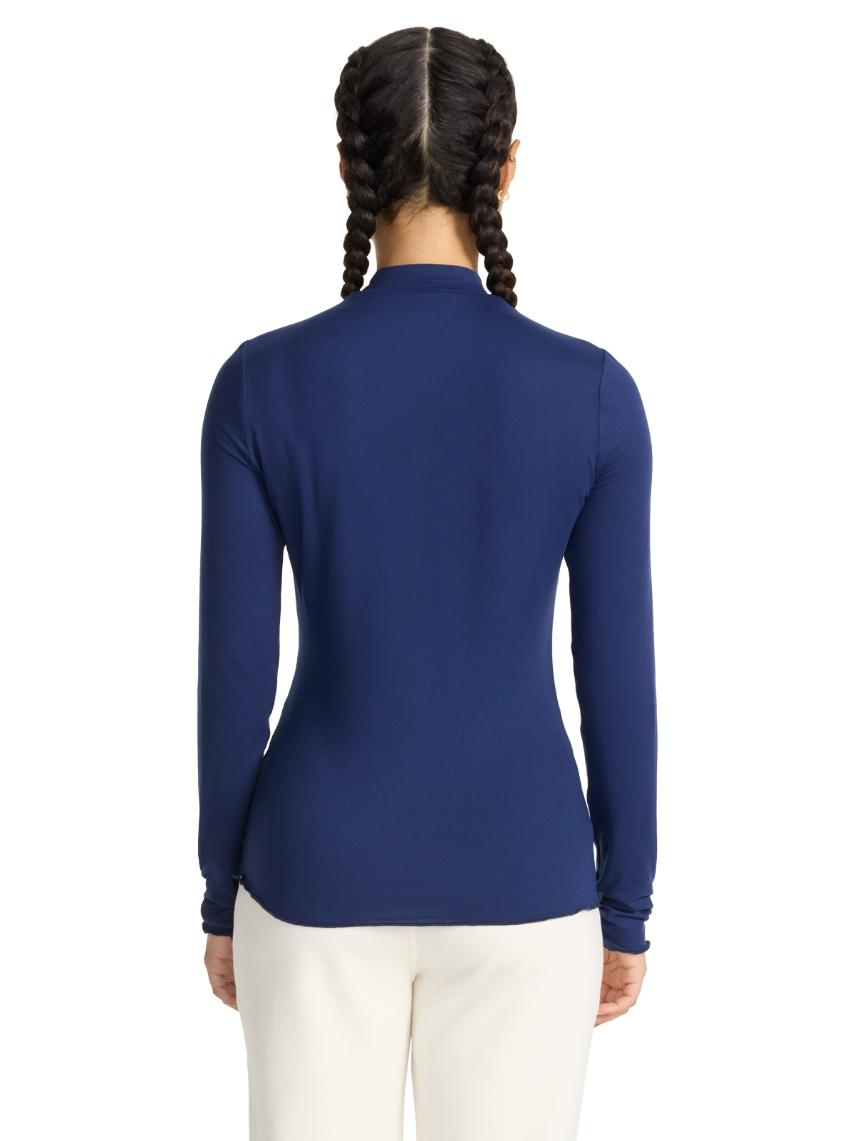 Med Couture - MC Layers - Women's Pocketless Mock Neck Underscrub Tee 5