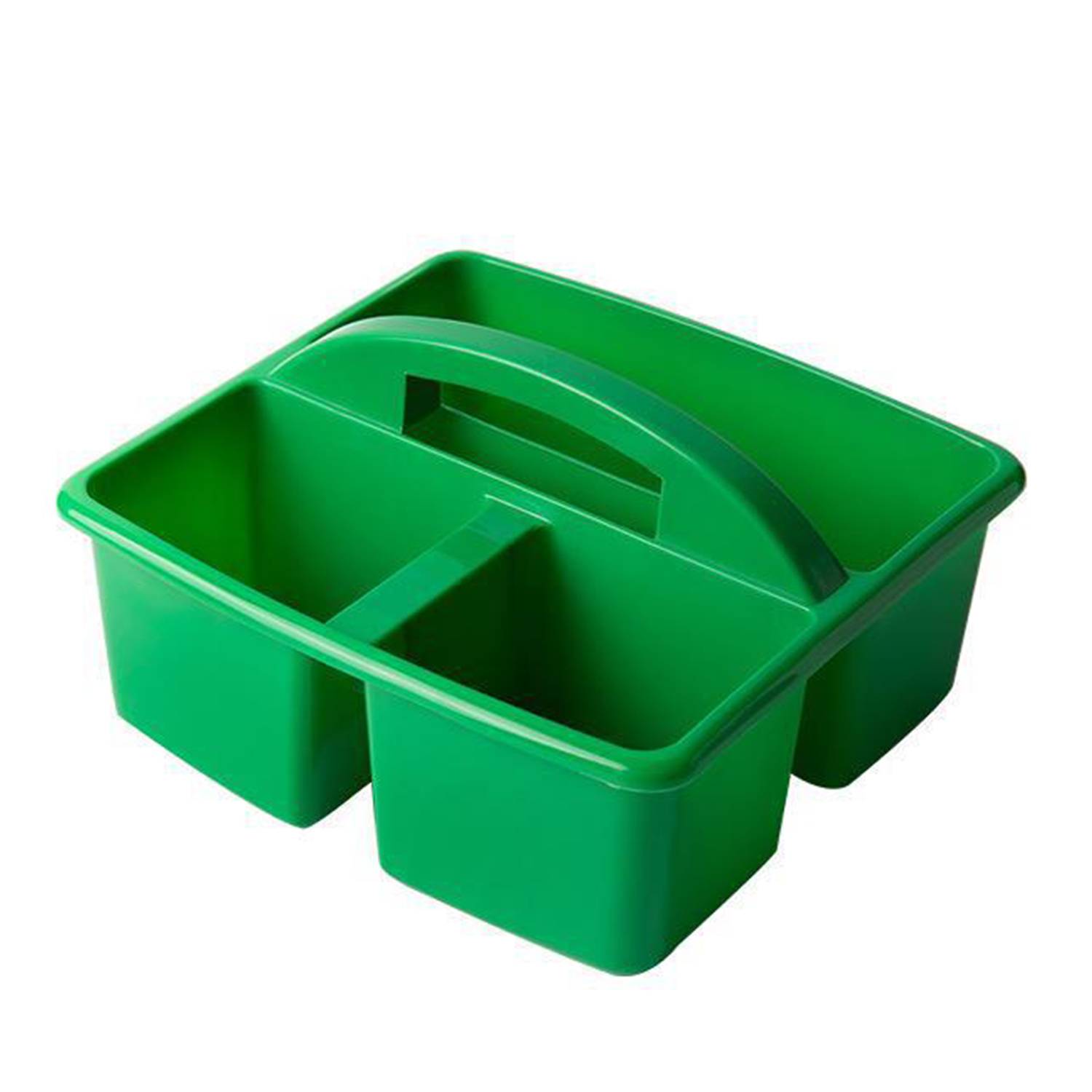 3 Compartment Plastic Storage Caddy with Handle 8