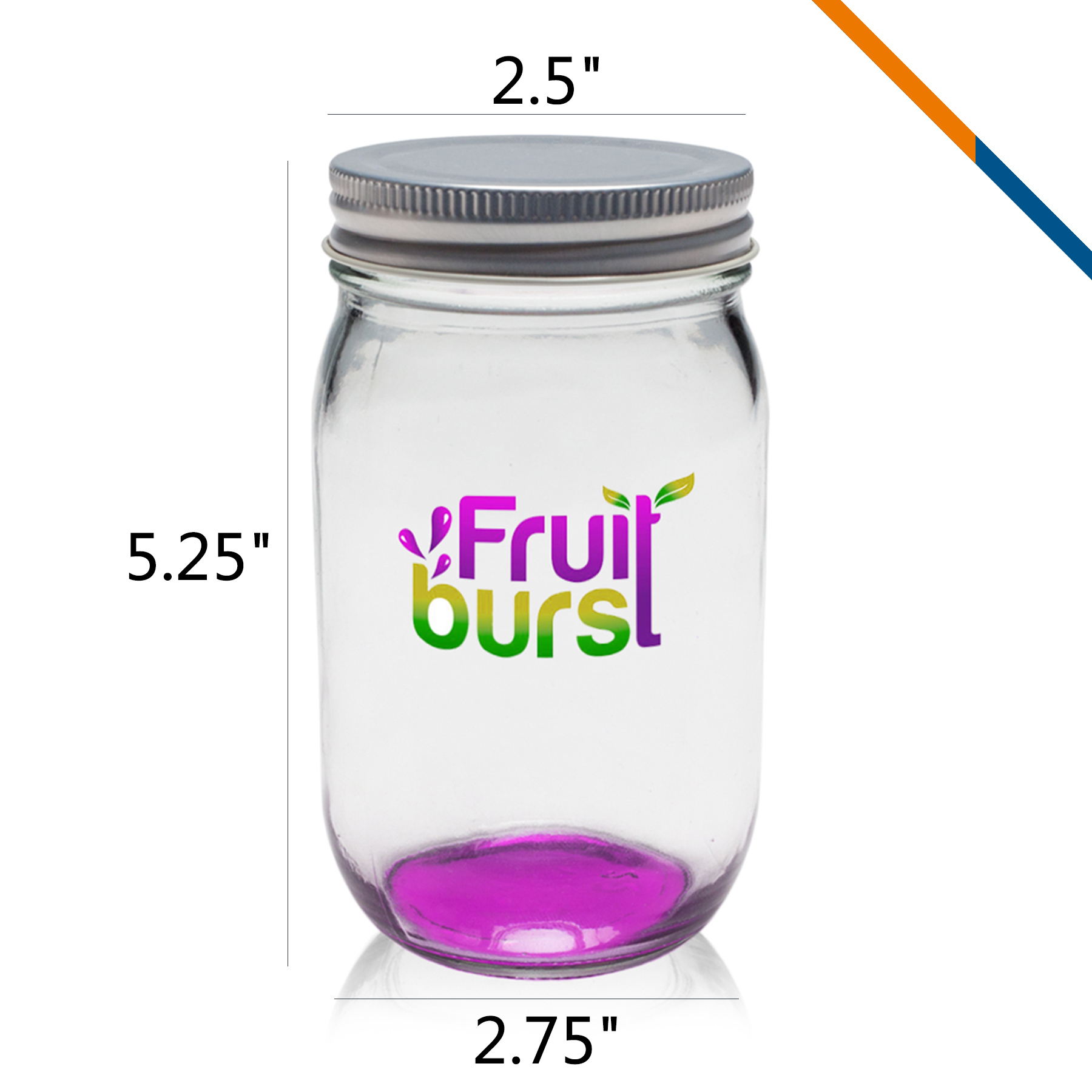 Stefan Mason Jars - 16 OZ. 6