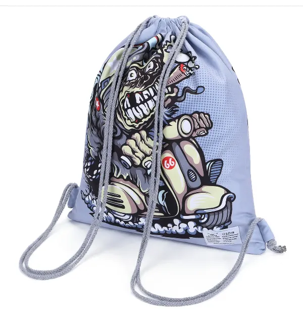 Printed Drawstring Bag 3