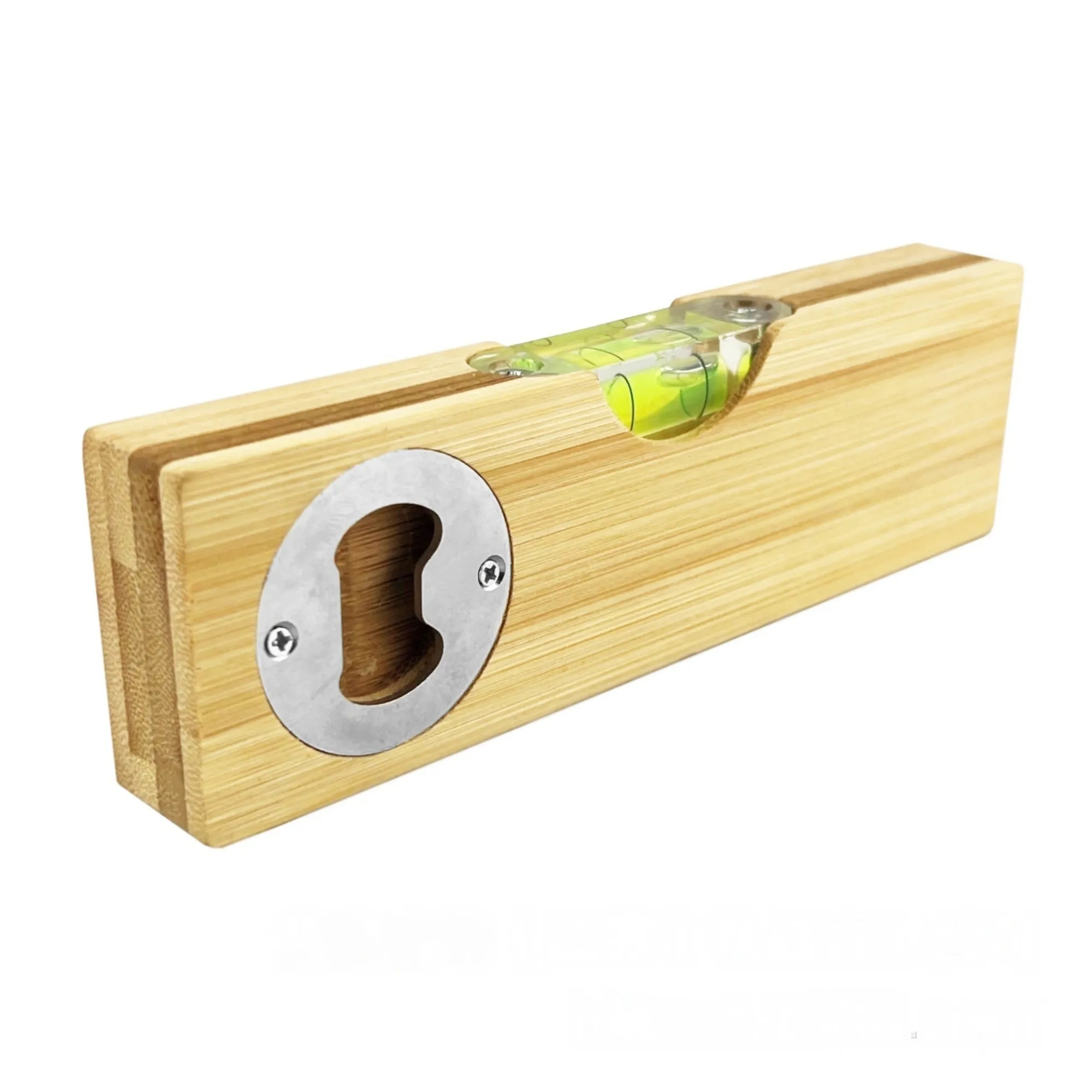 Wooden Multitool Leveler Bottle Opener Custom Logo 4
