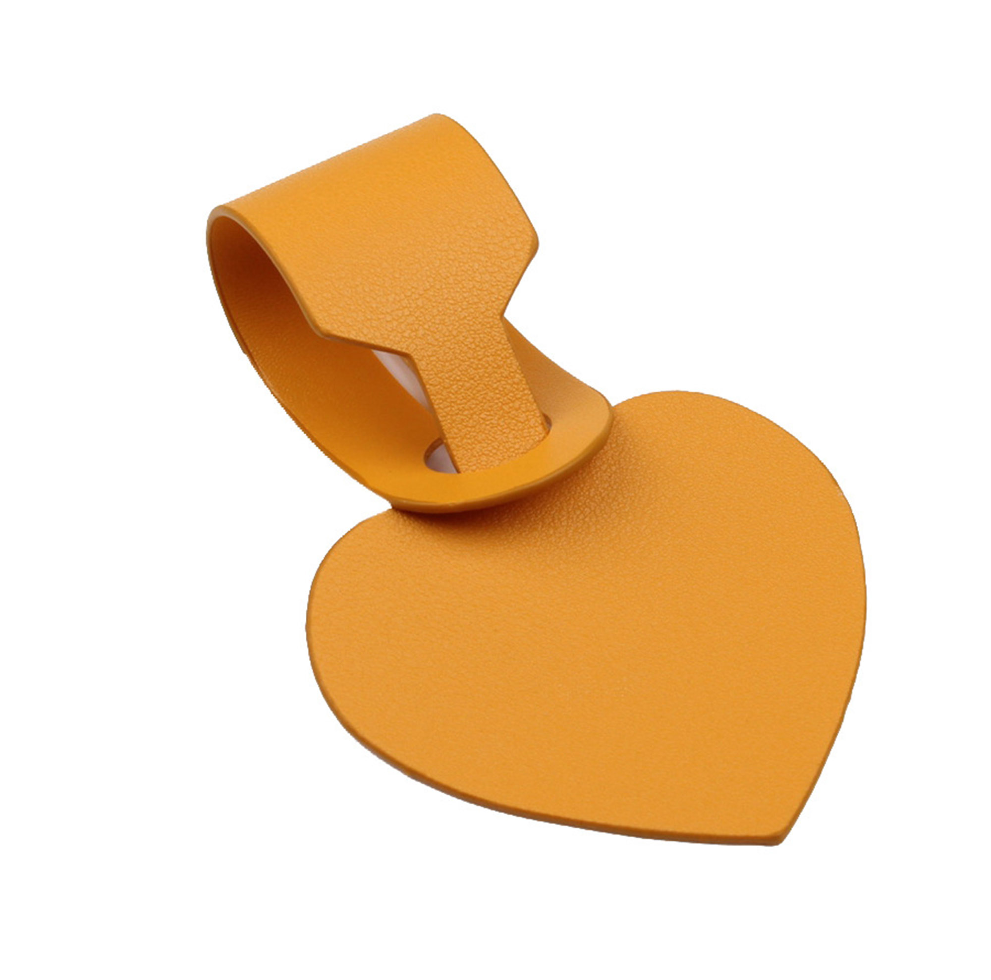 Heart Shaped PU Leather Luggage Tags 6