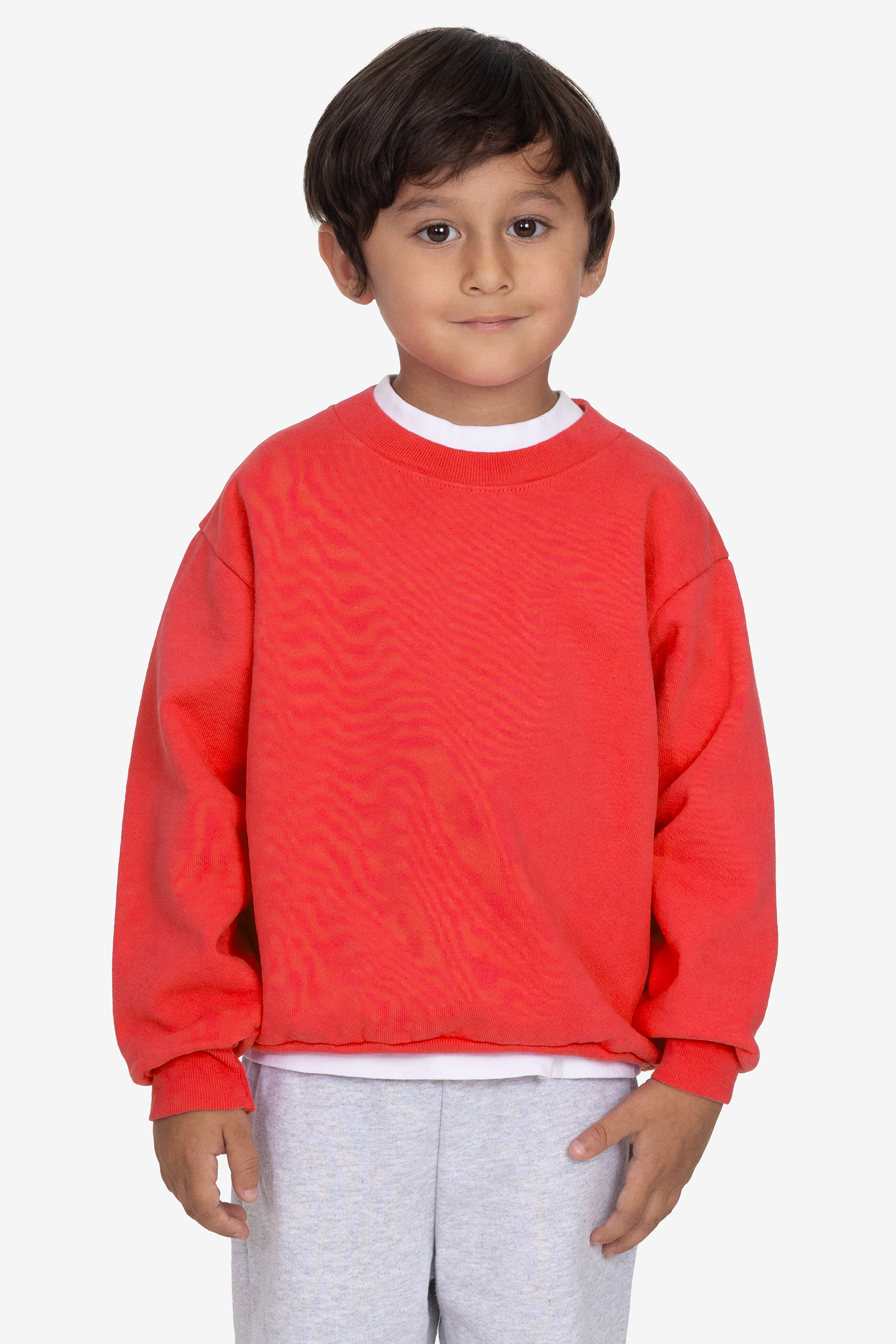 LS HVY FLEECE PO CREW 14 OZ 20